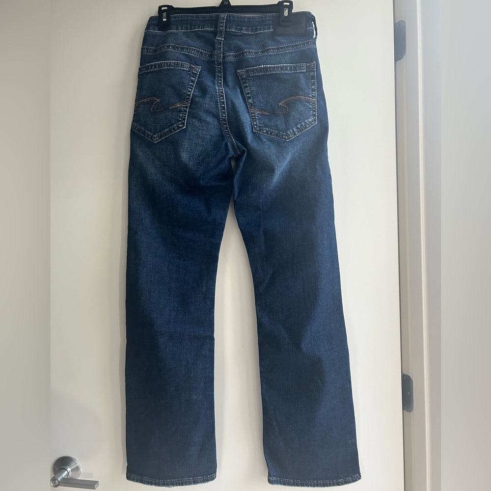 Men's Silver jeans Craig relaxed bootcut 30 X 32 indigo blue
